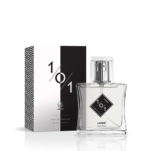              Woda perfumowana 101, 50 ml

Rodzina zapachów: drzewno - korzenne

Nuty głowy: cytryna, czerwony pieprz
Nuty serca: irys, olibanum 
Nuty bazowe: cedr, piżmo
 
 101 – to nowy zapach unisex w ofercie LAMBRE z rodziny drzewno – korzennej, który idealnie pasuje zarówno do kobiet jak i do mężczyzn. Właściciel tego zapachu poczuje przyjemną, subtelną, aksamitnie drzewną nutę, a zapach tej unikatowej wody perfumowanej będzie wywoływał wrażenie zmysłowości, działające na wszystkich, którzy znajdą się w pobliżu. Odpowiedni na każdą porę dnia i roku. 101 to niezwykle zmysłowa i nadzwyczajna propozycja dla miłośników oryginalności i nowatorstwa.