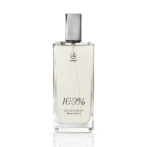 Woda perfumowana 100% Woman, 100 ml
 
 Kwiatowo – cytrusowy zapach dla kobiet pełen świeżości  i czystości. Kompozycja aromatu została zbudowana  na klasycznej bazie z piżma, cedru i bawełny. W nutach serca odnajdujemy soczystą gruszkę, piwonię oraz białe kwiaty. Zwieńczeniem kompozycji są świeże owoce takie jak grejpfrut i mandarynka oraz ogórek– właśnie tej warstwie aromat zawdzięcza świeże tchnienie.

Zapach ten stanowi wzorzec indywidualności, lekkości  i zmysłowości, wizerunek szczerej, otwartej, nowoczesnej kobiety, żyjącej w harmonii z otaczającym światem. 
 
 Rodzina zapachów: kwiatowo - owocowe

Nuty głowy: grejpfrut, mandarynka, ogórek
Nuty serca: gruszka, piwonia, białe kwiaty
Nuty bazowe: piżmo, cedr, bawełna