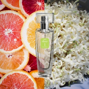 Kolekcja numeryczna, Perfumy, 30 ml,
 
 Lekki i orzeźwiający, kwiatowo-cytrusowy zapach, w którym rozpoznasz tony grejpfruta, tuberozy i piżma. Połączenie składników tworzy harmonię, która doskonale pasuje do kobiety mającej ochotę przeżywać wciąż nieoczekiwane i nowe doświadczenia, które przynosi jej życie. Zapach dla eleganckiej, dynamicznej i młodej duchem kobiety. Jest idealnym zapachem do tego, aby rozbudzić w kobiecie szczęście i pewność siebie, które odczuwa podczas spotkań z najbliższymi jej osobami. Zapach pasuje do noszenia zarówno w ciągu dnia, jak i na wieczorne  imprezy.
 
 RODZINA ZAPACHÓW: KWIATOWO-CYTRUSOWE
Nuty głowy: grejpfrut, pomarańcza, mandarynka
Nuty serca: jaśmin, tuberoza, czarna porzeczka, śliwka
Nuty bazowe: malina, cedr, bursztyn, piżmo