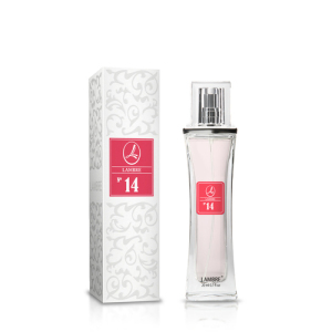 Perfumy, 20 ml, nr 14

Nowoczesna kompozycja urzeka ciepłem w niezobowiązujący sposób. Zapach dodaje elegancji, słodkiej kobiecości, zmysłowego wyrafinowania. Ponadczasowy, uniwersalny zapach pełen rozkoszy i uroku. Perfumy, które zarazem są ciepłe i wytworne. Nadzwyczajna kreacja to ciekawe połączenie karmelu, piżma i wanilii. Niebanalne, czarujące, wręcz urzekające perfumy, po które można sięgać o każdej porze roku.

RODZINA ZAPACHÓW: KWIATOWO-ORIENTALNE

    Nuty głowy: pomarańcza bergamota, lipa, karmel
    Nuty serca: irys, jaśmin, truskawka, lukrecja gładka
    Nuty bazowe: drzewo cedrowe, wanilia, piżmo, drzewo sandałowe