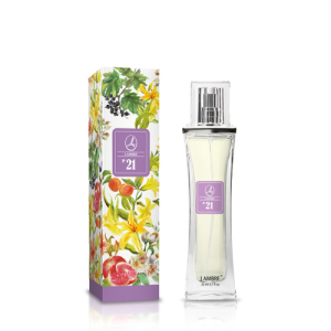 Perfumy, 20 ml, nr 21

Zapach czarującej kobiecości, w którym delikatne, lekkie, pudrowe odcienie otulają lekką mgiełką, łagodząc intensywność nut kwiatowych i drzewno-korzennych. Wilgotna świeżość cytrusów i owoców tworzy naturalne, odrobinę zalotne tło. Zapach kobiety będącej obiektem pożądania. Dla młodych, pełnych życia i zmysłowych.

RODZINA ZAPACHÓW: KWIATOWO-PUDROWE

    Nuty głowy: grejpfrut, morela, czarna porzeczka
    Nuty serca: jaśmin, lilia
    Nuty bazowe: sandałowiec, wanilia, bób tonka, piżmo