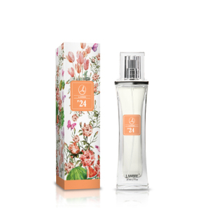 Perfumy, 20 ml, nr 24

Porywający, pełen blasku i czaru zapach, pasujący do żywiołowych charakterów, które rodzą się jako gwiazdy. Kompozycja genialnie łączy w sobie egzotyczne owoce i zmysłowe kwiaty. Soczyste odcienie kiwi są idealnie powiązane z charakterystycznymi tonami frezji i róży. Rabarbar miesza się w samym sercu zapachu z orzeźwiającym arbuzem, cyklamenem i jedwabnym jaśminem. Podstawą zapachu są ciepłe i aromatyczne brzoskwinie oraz drzewo sandałowe, które oplata woń zmysłowego piżma. Oryginalny zapach  jest doskonały na każdą okazję, szczególnie na letnie dni.

RODZINA ZAPACHÓW: KWIATOWO-OWOCOWE

    Nuty głowy: kiwi, frezja, rabarbar
    Nuty serca: arbuz, róża, cyklamen, jaśmin
    Nuty bazowe: drzewo sandałowe, brzoskwinia, ambra, piżmo