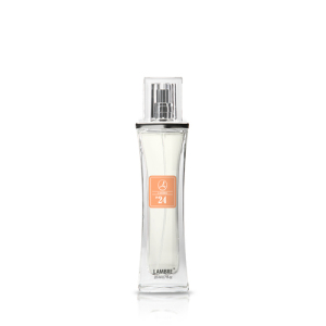 Perfumy, 20 ml, nr 24

Porywający, pełen blasku i czaru zapach, pasujący do żywiołowych charakterów, które rodzą się jako gwiazdy. Kompozycja genialnie łączy w sobie egzotyczne owoce i zmysłowe kwiaty. Soczyste odcienie kiwi są idealnie powiązane z charakterystycznymi tonami frezji i róży. Rabarbar miesza się w samym sercu zapachu z orzeźwiającym arbuzem, cyklamenem i jedwabnym jaśminem. Podstawą zapachu są ciepłe i aromatyczne brzoskwinie oraz drzewo sandałowe, które oplata woń zmysłowego piżma. Oryginalny zapach  jest doskonały na każdą okazję, szczególnie na letnie dni.

RODZINA ZAPACHÓW: KWIATOWO-OWOCOWE

    Nuty głowy: kiwi, frezja, rabarbar
    Nuty serca: arbuz, róża, cyklamen, jaśmin
    Nuty bazowe: drzewo sandałowe, brzoskwinia, ambra, piżmo