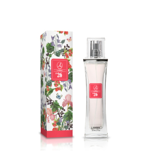 Perfumy, 20 ml, nr 26

Uwodzicielska kompozycja, która kusi i nie pozwala przejść obok siebie obojętnie. Jest odbiciem kobiecej duszy – tajemnicza, skryta, romantyczna, drżąca pod wpływem miłosnych uniesień. Miks orientalnych nut bazowych nadaje kompozycji głębi. W sercu znajdziemy aromat rajskiego ogrodu, natomiast zwieńczeniem kompozycji jest nieoczywiste połączenie słodkiego fiołka, kwaśnej czarnej porzeczki  i orzeźwiającej bergamotki. Zapach dla marzycielki, niepoprawnej optymistki, która otacza się pozytywnymi emocjami i nie przestaje wierzyć w wielką miłość.

RODZINA ZAPACHÓW: KWIATOWO-ORIENTALNE

    Nuty głowy: bergamotka, czarna porzeczka, fiołek
    Nuty serca: róża, irys, jaśmin, malina
    Nuty bazowe: paczuli, wetyweria, drewno cedrowe, wanilia, piżmo