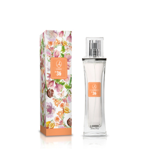 Perfumy, 20 ml, nr 36

 Zapach otwiera się orzeźwiającą wonią yuzu i granatu, przywodząc na myśl sady wypełnione słodkimi, dojrzałymi owocami, a po chwili otula Cię także zmysłowymi nutami magnolii i piwonii. Kwiat lotosu doskonale równoważy kompozycję swoim delikatnym, dziewczęcym aromatem. Ten świeży, owocowy zapach to idealny wybór dla kobiet, które lubią czuć wokół siebie lato, bez względu na porę roku.

Rodzina zapachowa: kwiatowo-owocowe

    NUTY GŁOWY: yuzu, kostki lodu, granat
    NUTY SERCA: magnolia, piwonia, lotos
    NUTY BAZOWE: mahoń, piżmo, ambra