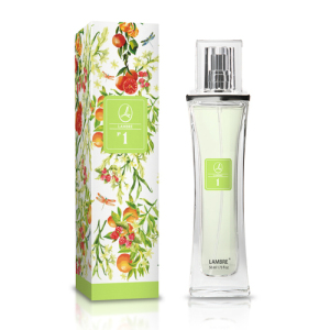 Perfumy, 20 ml, nr 1

Lekki i orzeźwiający, kwiatowo-cytrusowy zapach, w którym rozpoznasz tony grejpfruta, tuberozy i piżma. Połączenie składników tworzy harmonię, która doskonale pasuje do kobiety mającej ochotę przeżywać wciąż nieoczekiwane i nowe doświadczenia, które przynosi jej życie. Zapach dla eleganckiej, dynamicznej i młodej duchem kobiety. Jest idealnym zapachem do tego, aby rozbudzić w kobiecie szczęście i pewność siebie, które odczuwa podczas spotkań z najbliższymi jej osobami. Zapach pasuje do noszenia zarówno w ciągu dnia, jak i na wieczorne  imprezy.

RODZINA ZAPACHÓW: KWIATOWO-CYTRUSOWE

    Nuty głowy: grejpfrut, pomarańcza, mandarynka
    Nuty serca: jaśmin, tuberoza, czarna porzeczka, śliwka
    Nuty bazowe: malina, cedr, bursztyn, piżmo