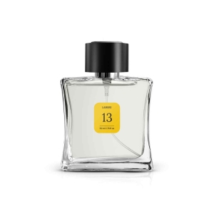 Woda toaletowa, 50 ml, nr 13

 Rodzina zapachów: owocowo-cytrusowe

Nuty głowy: grejpfrut, mandarynka, nuta morska
Nuty serca: jaśmin, liście laurowe
Nuty bazowe: gwajak, mech, paczula, szara ambra