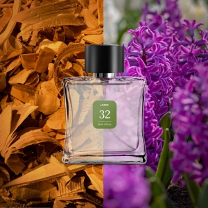 Woda toaletowa, 50 ml, nr 32
 
 Rodzina zapachów: drzewno-ziołowe

Nuty głowy: pomarańcza bergamota, liście pomarańczy, neroli
Nuty serca: geranium, szałwia muszkatołowa, hiacynt, cedr
Nuty bazowe: drzewo Agar (Ud), biały cedr, ambra, bób tonka, piżm