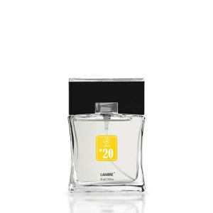 Woda toaletowa, 50 ml, nr 20
 
 Rodzina zapachów: owocowo-cytrusowe

Nuty głowy: grejpfrut, zielone jabłko, tymianek, pomarańcza bergamota, mięta
Nuty serca: jaśmin, geranium, lawenda, paczula
Nuty bazowe: piżmo, igliwie, sandałowiec